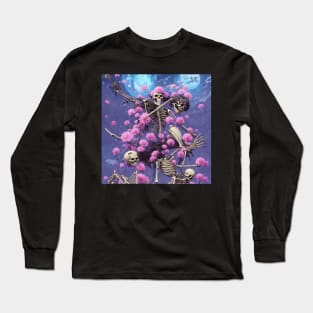 Floral Bones Long Sleeve T-Shirt